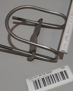 U-Bracket Double 1" / 80Mm SST